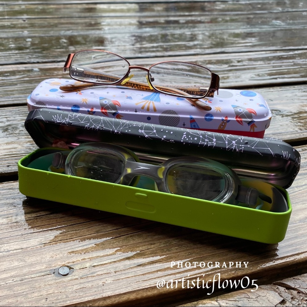 NEW! 2 Hinged Pencil Box and Glass Case - Picture 6 of 6
